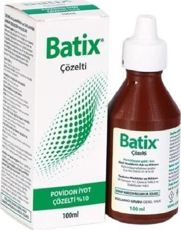 Batix Antiseptik Çözelti 100 ml. - Image 1