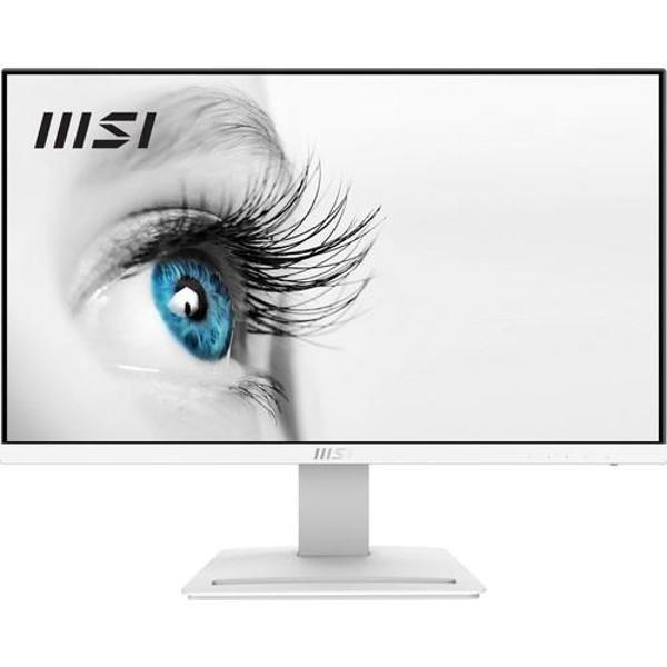 Msi 23.8" PRO MP243XW 100Hz 1Ms Anti-Glare Beyaz Monitör - Image 1