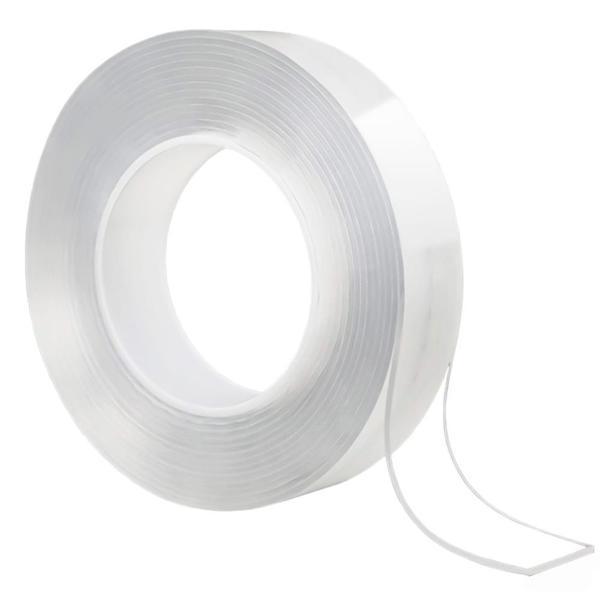 Ayt Sunup Nano Teknoloji Yapıştırıcı Bant 3 Metre 30 Mm Çift Taraflı Band Şeffaf - Image 1