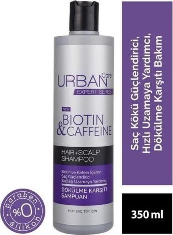 Urban Care Expert Biotin Ve Kafein  Saç Bakım Şampuanı-Hızlı Uzamaya -350 Ml - Image 1