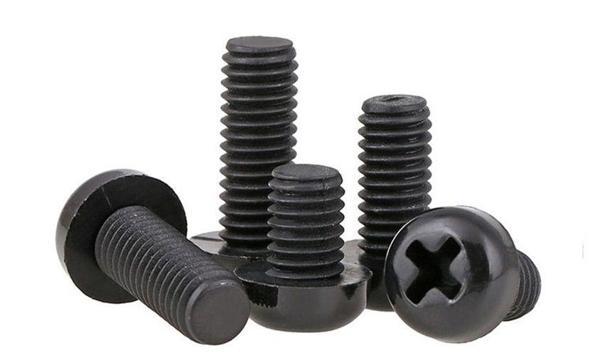 M5 X12Mm Plastik Civata Vida Siyah X 5  Adet  (rf003) - Image 1