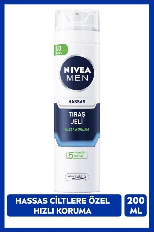 Nivea Men Hassas 200 ml Tıraş Jeli - Image 1