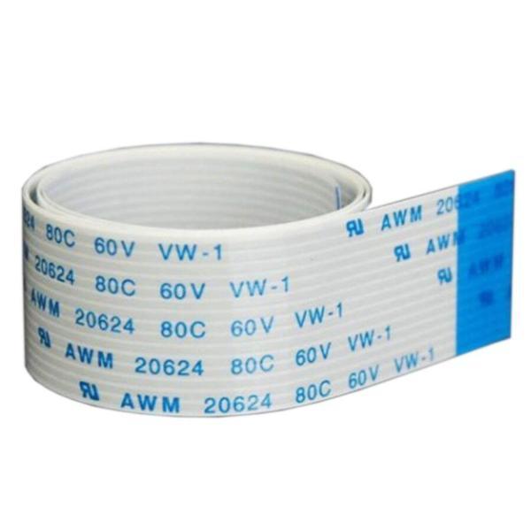 FFC-1.0MM 10 PİN Esnek Kablo 20Cm Düz (Forward Direction) x 1 Adet (rf102) - Image 1