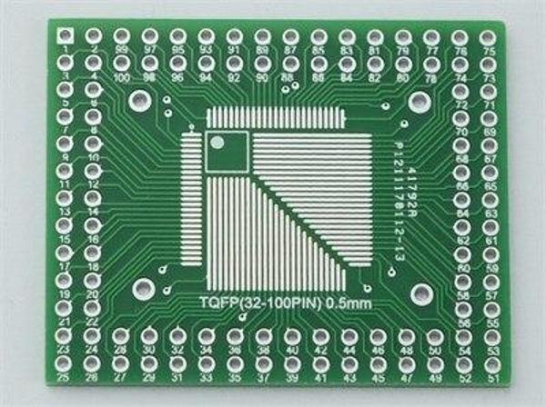 Labshop41 Smd/Dıp Çevirici (Qfp-Tqfp32-44-64-80-100) X 1 Adet (Rf031) - Image 1