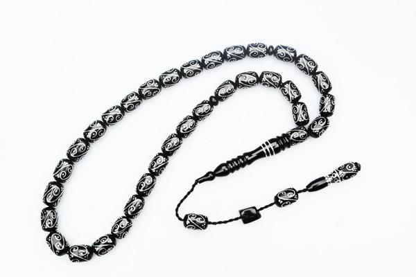 Oltu Taşı Koç Başı Model Tespih - Image 1
