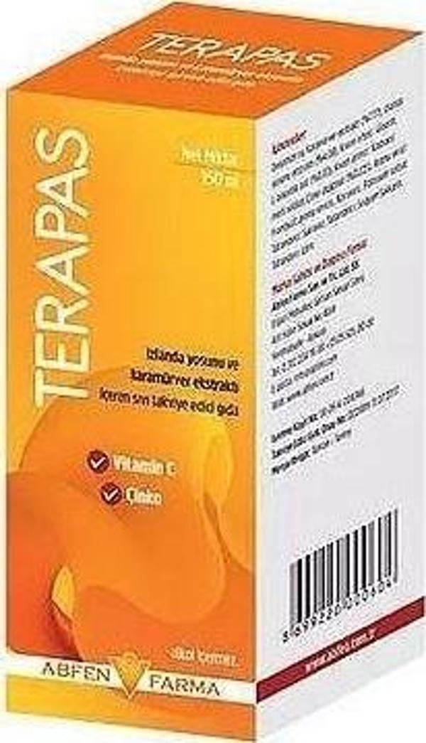 Terapas Kara Mürver Izlanda Yosunu Extratlı Şurup 150 Ml - Image 1