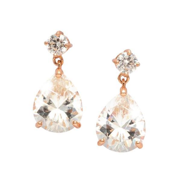 Sky Diamond Damla Montür Vidalı Küpe - Image 1