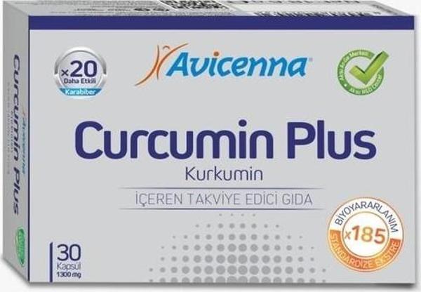 Avicenna Curcumin Plus 30 Kapsül - Image 1