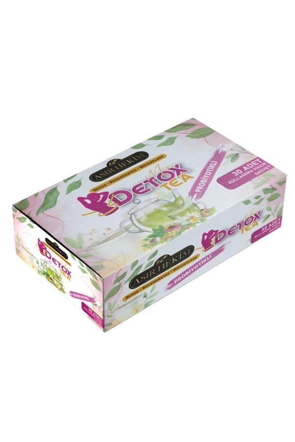 Asır Hekim Detox Çayı Probiyotikli Doğal Detoks Form Çayı 30'Lu - Image 1