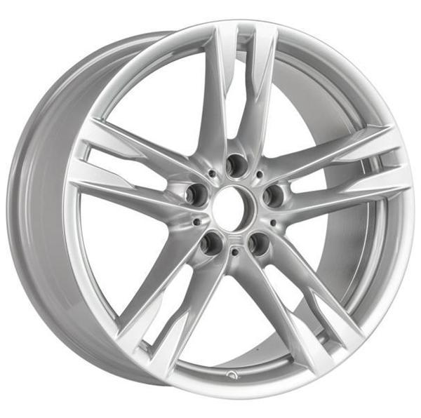 EMR-S1007-01 9.5x19" -5x120 ET37 72.6 Silver Gloss Jant (4 Adet) - Image 1