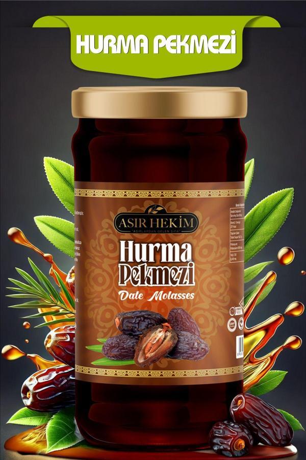 Asır Hekim Hurma Pekmezi Natural 640 Gr - Image 1