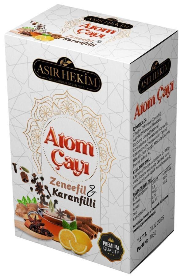 Asır Hekim Zencefilli Atom Çayı Multimix Vitaminli Karanfilli 150 Gr - Image 1