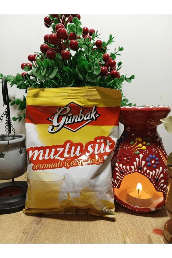 Günbak Aromalı İçecek Tozu 250Gr Muzlu Süt - Image 1