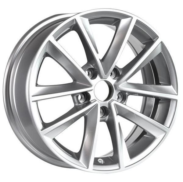 EMR-S1009-02 7.0x16" -5x114.3 ET35 66.1 Silver Gloss Jant (4 Adet) - Image 1