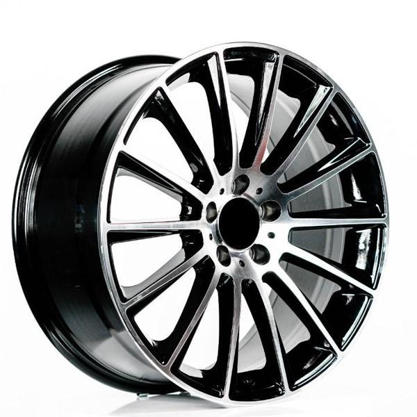 EMR-DY139-03 9.0x19"-5x112 ET48 66.6 Black Jant (4 Adet) - Image 1