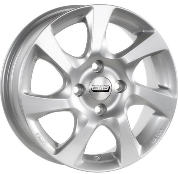 CMS-1059-06 6.0x15" -5x100 ET43 57.1 Silver Jant (4 Adet) - Image 1