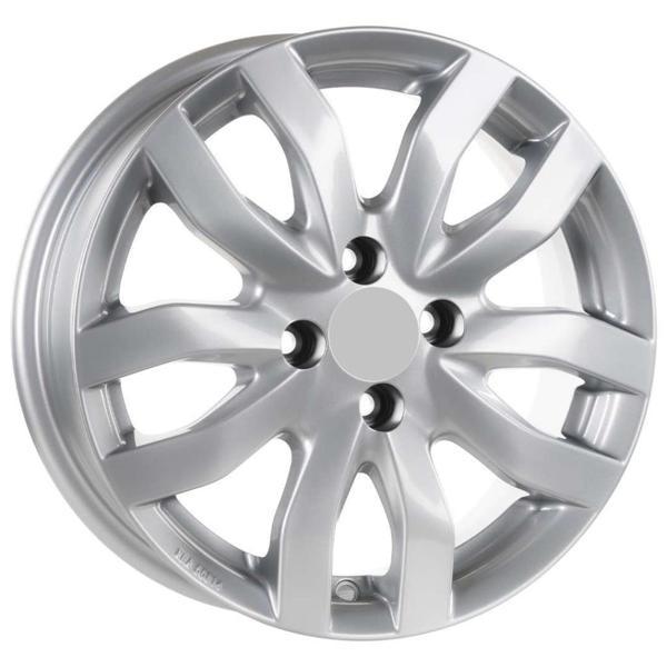 CMS-985-07 6.0x15"-4x100 ET35 67.2 Racing Silver Jant (4 Adet) - Image 1