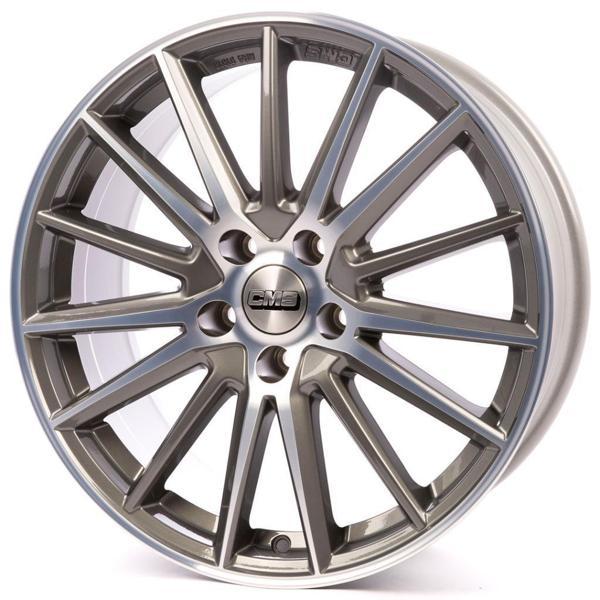 CMS-1263-10 6.5x16" -4x108 ET38 65.1 Silver Jant (4 Adet) - Image 1