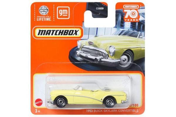 Matchbox - 1953 Buick Skylark Convertible - Sarı (1/64) - Image 1