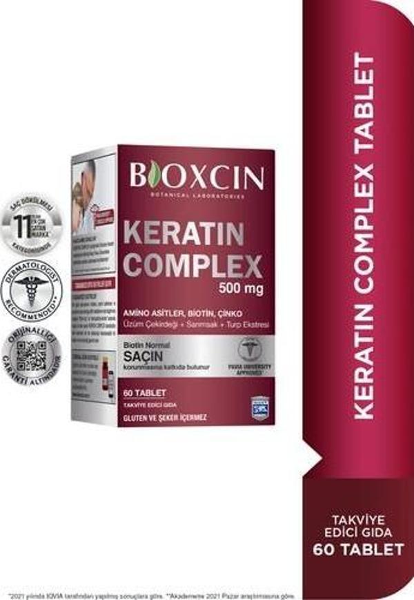 Bioxcin Keratin Complex 500 Mg 60 Tablet - Image 1