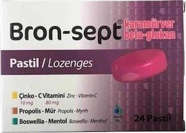 Bron-Sept Karamürver Vitami C Pastil 24'Lü - Image 1
