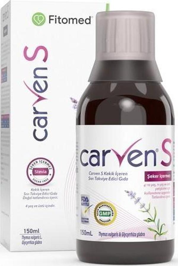 Carven S Kekik Ve Meyan Ekstresi Içeren Şurup 150 Ml - Image 1