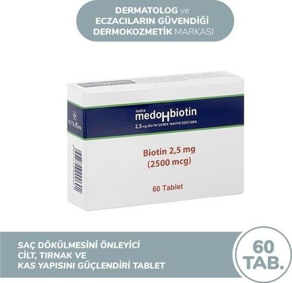 Medohbiotin 2,5 Mgr 60 Tablet - Image 1