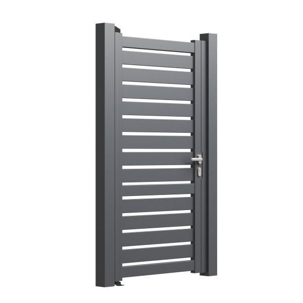 BAHÇE KAPISI - A1 120 Cm-Siyah - Image 1