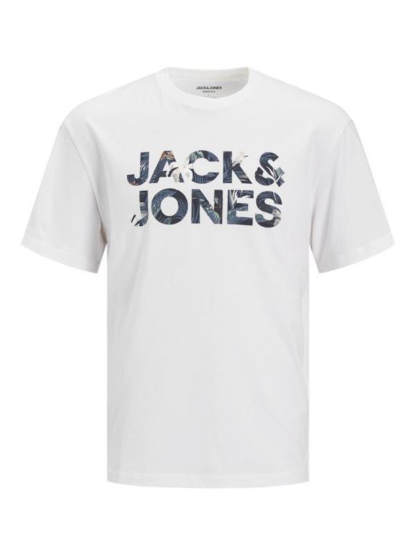 Jack Jones Ebran Logo Erkek Tişört 12268127 - Image 1