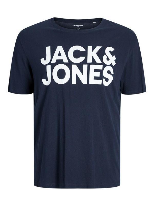 Jack Jones Corp Logo Plus Erkek Tişört 12158505 - Image 1
