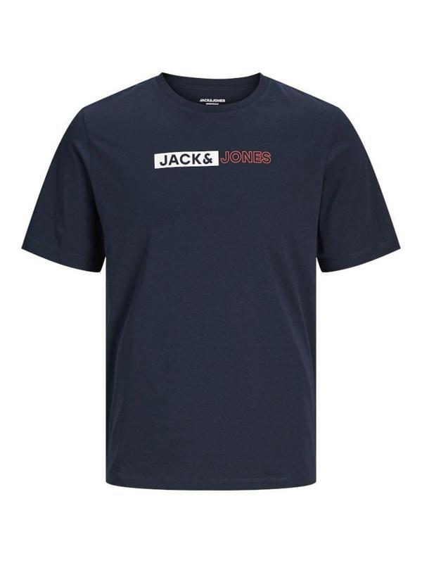 Jack Jones Corp Logo Play Plus Erkek Tişört 12243630 - Image 1