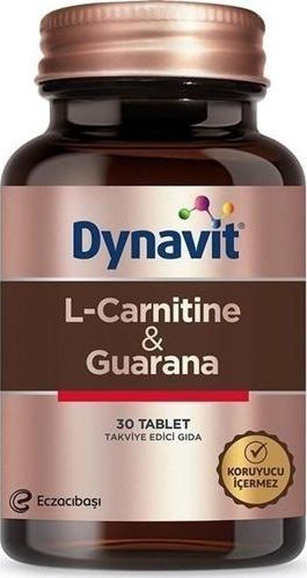 Dynavit L-Carnitine + gruarana 30 Tablet - Image 1