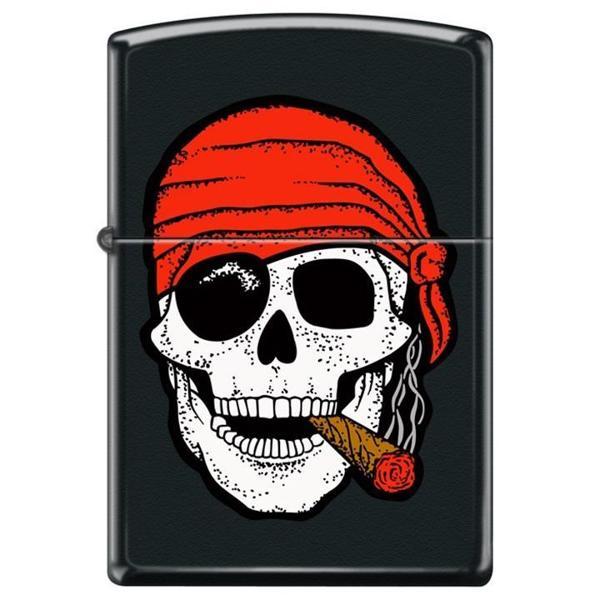 Zippo Skull With Cigar Çakmak 218-102064 (4-2) - Image 1
