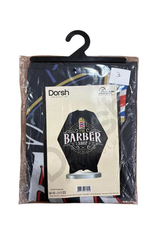 Dorsh Lüks Penuar Önlük Kancalı The Barber Shop Model: 3 - Image 1