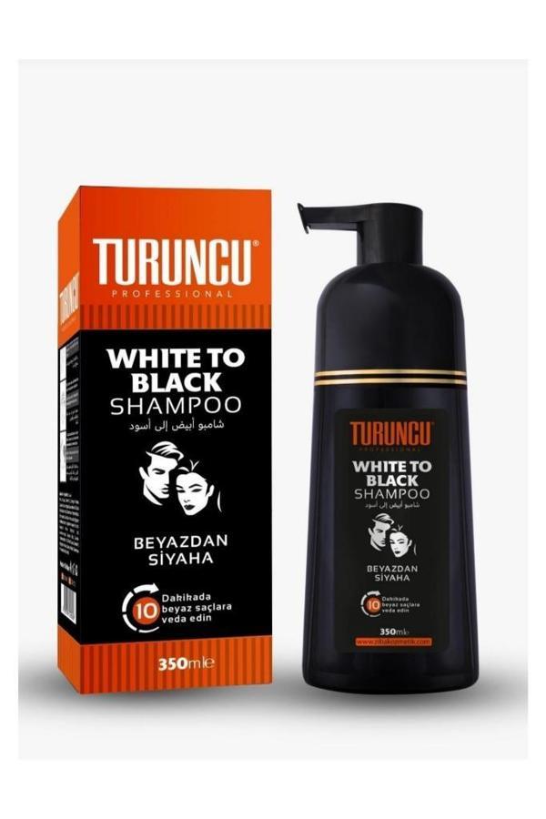 Turuncu Beyazdan Siyaha 10 Dakikada Siyahlaştırıcı Şampuan 350 Ml - Image 1