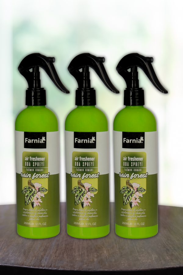 Farnia Yağmur Ormanı Oda Spreyi 350 Ml Rain Forest 3 Adet - Image 1