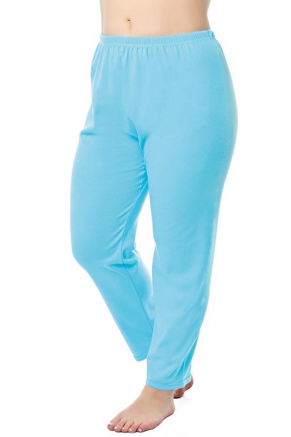 Tutku Kadın Uzun Alt Pijama  Zenne %100 Pamuk -3 Adet Karışık Renk-3XL - Image 1