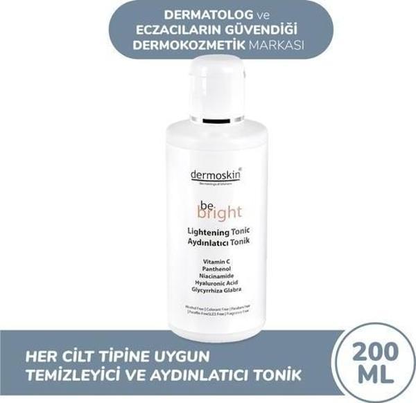 Dermoskin Be Brigrht Aydınlatıcı Tonik 200 ml - Image 1