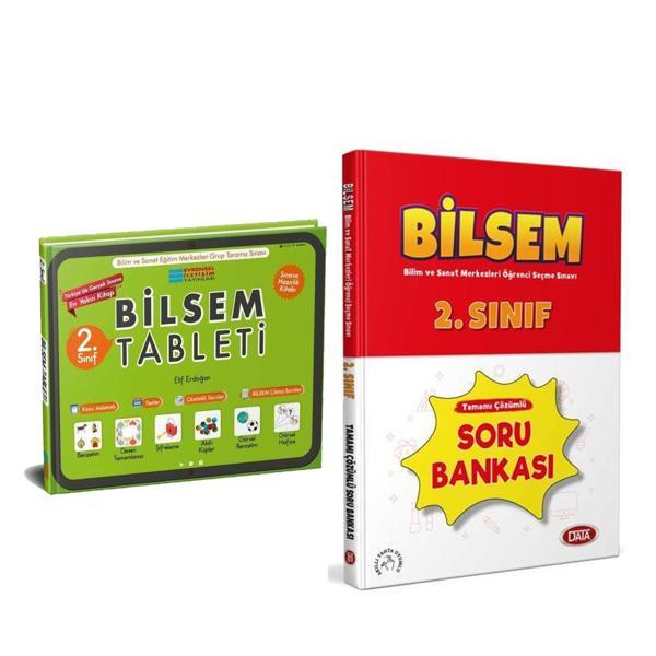 Evrensel İletişim 2.Sınıf Bilsem Tablet ve Data Yayınları Soru Bankası Seti 2 Kitap - Data Yayınları - Image 1