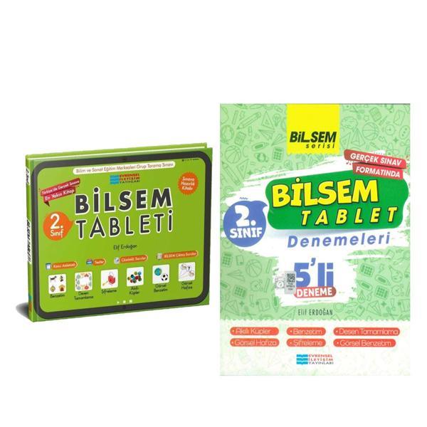 Evrensel İletişim 2.Sınıf Bilsem Tablet ve Deneme Seti 2 Kitap - Evrensel İletişim Yayınları - Image 1