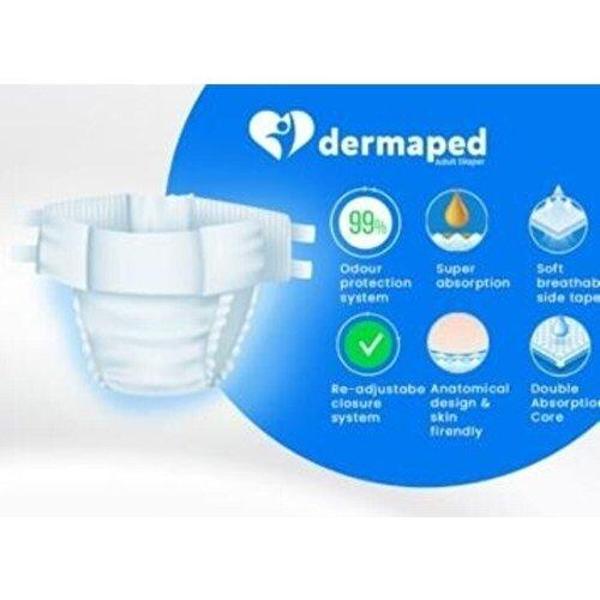 Dermaped Yetişkin Hasta Bezi Belbantlı Large Büyük Boy 30 lu 1 paket - Image 1