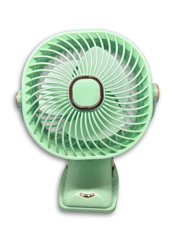 ZB113 Taşınabilir Masaüstü Yeşil Usb Fan - Image 1