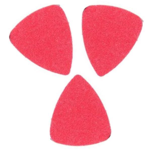 DG01-3RD Keçe Ukulele Penası Kırmızı (3 Adet) 3mm. Keçe Gitar Penası - Image 1