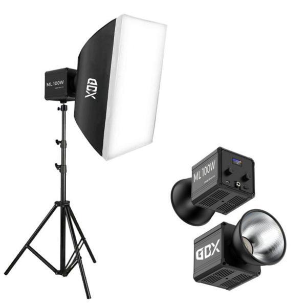 Gdx ML100 Bicolor 60x90 SoftBox Video ve Ürün Çekim Tekli Işık Seti - Image 1
