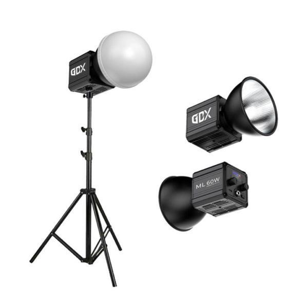 Gdx ML60 Bicolor Video Çekim Tekli Işık Seti - Image 1