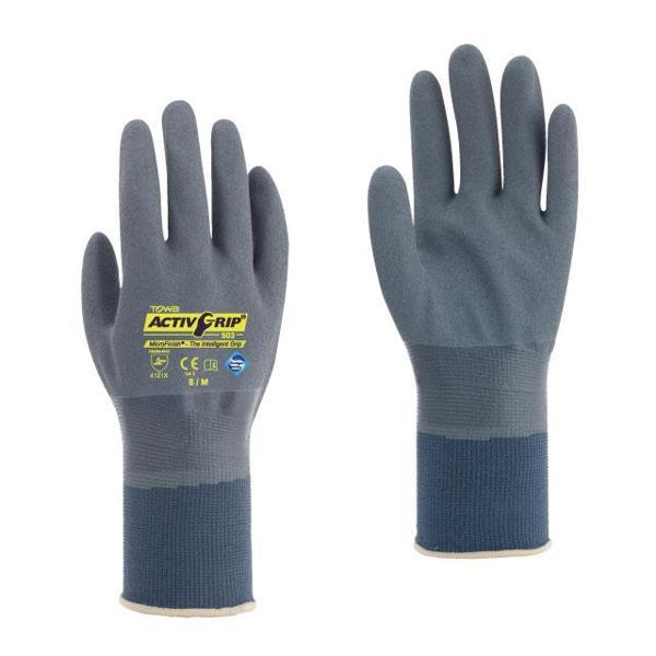 TOWA-AG503 ActivGrip™ Nylon Astar Üzerine MicroFinish® Nitril Kaplı İş Eldiveni - Image 1