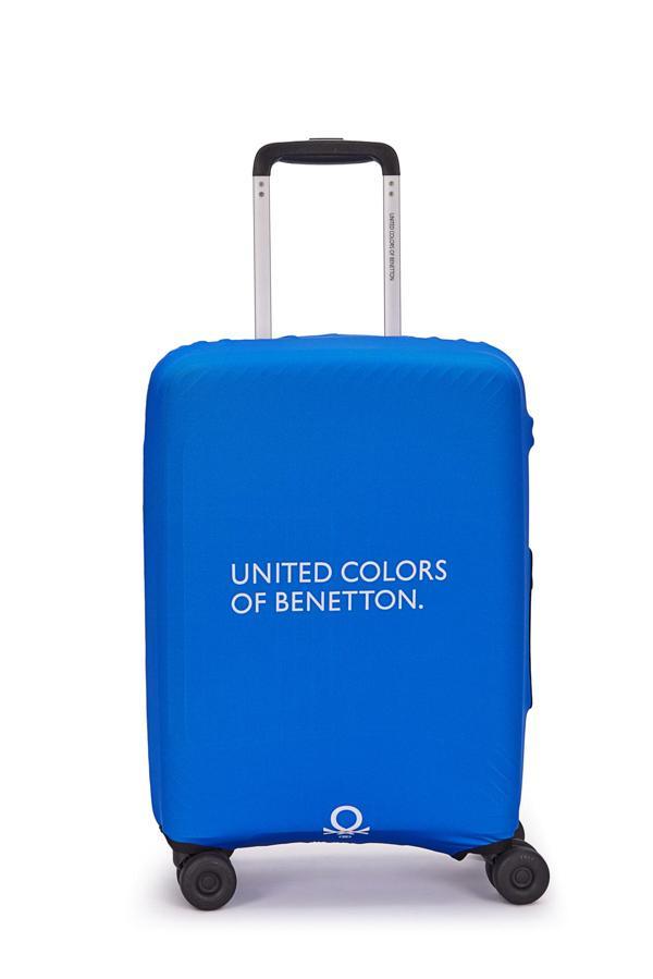 United Colors Of Benetton Kabin Boy Koruyucu Valiz Kılıfı Likralı Sax - Image 1