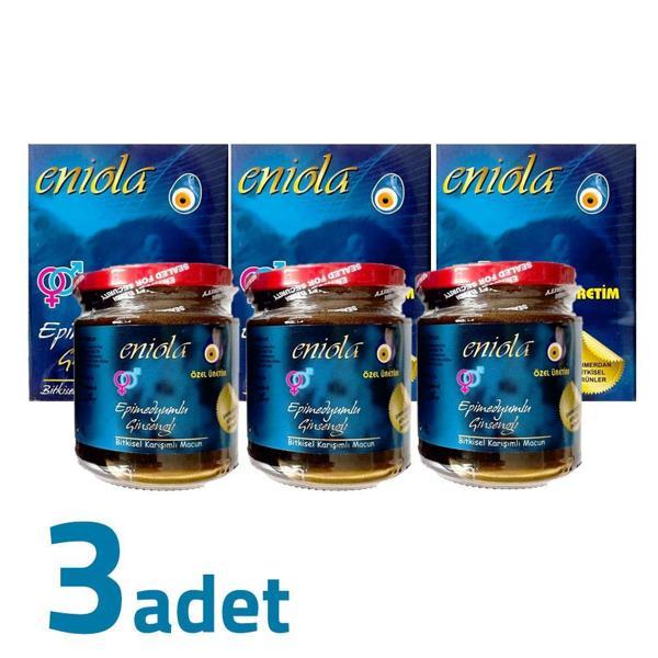Eniola Kırmızı Kapak Şahmerdan Özel Üretim Bay Bayan Macunu 240GR X 3KUTU - Image 1