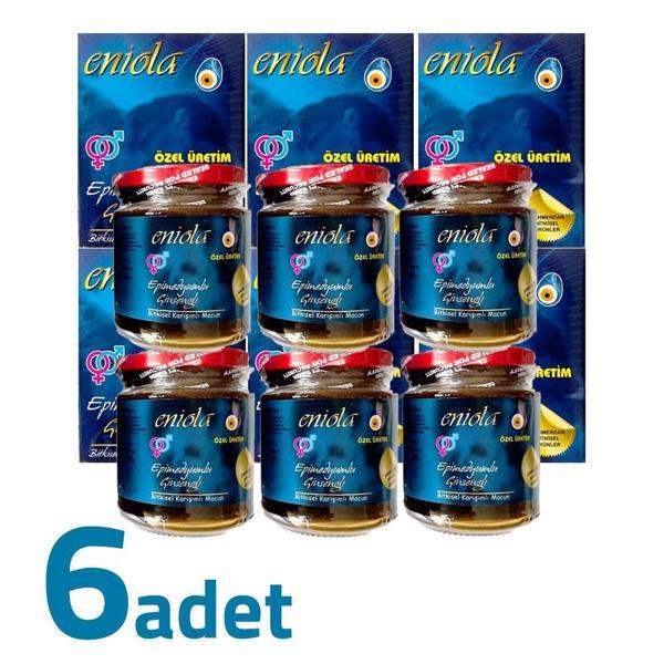 Eniola Kırmızı Kapak Şahmerdan Özel Üretim Bay Bayan Macunu 240GR X 6KUTU - Image 1