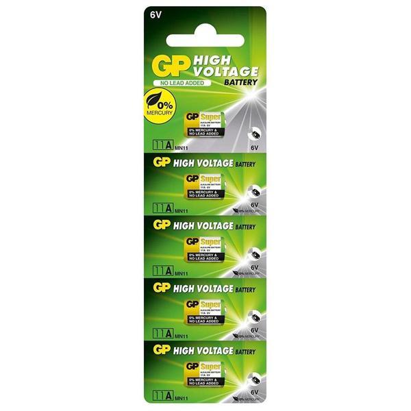 GP 11A-2C5 ALKALİN 6V 5Lİ PAKET PİL  - Image 1